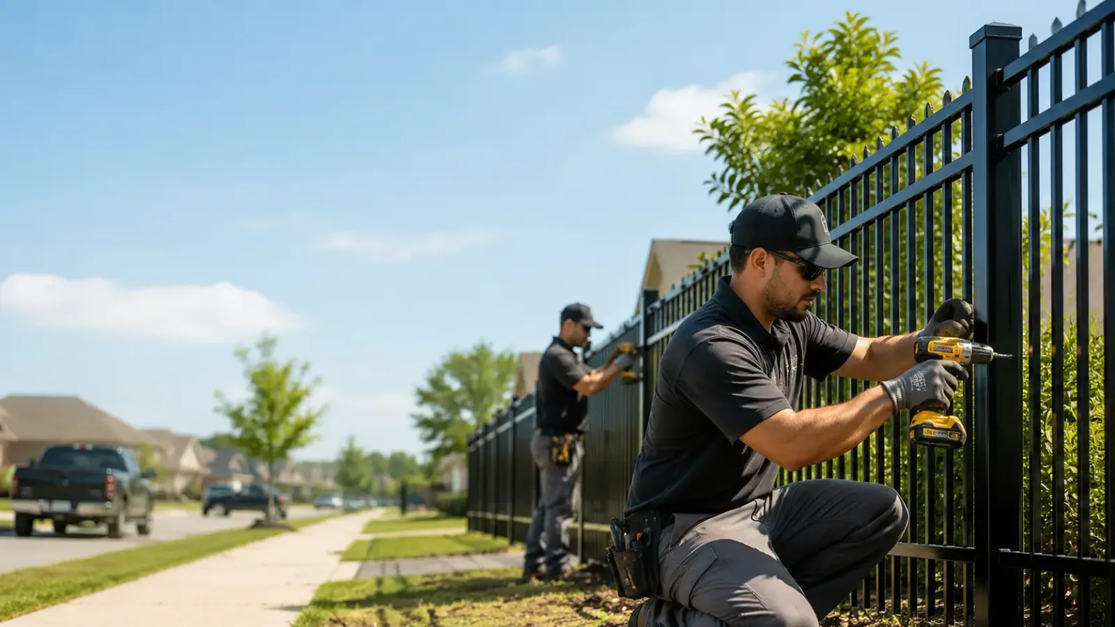Metal Fence Installation in Rocky Top, TN